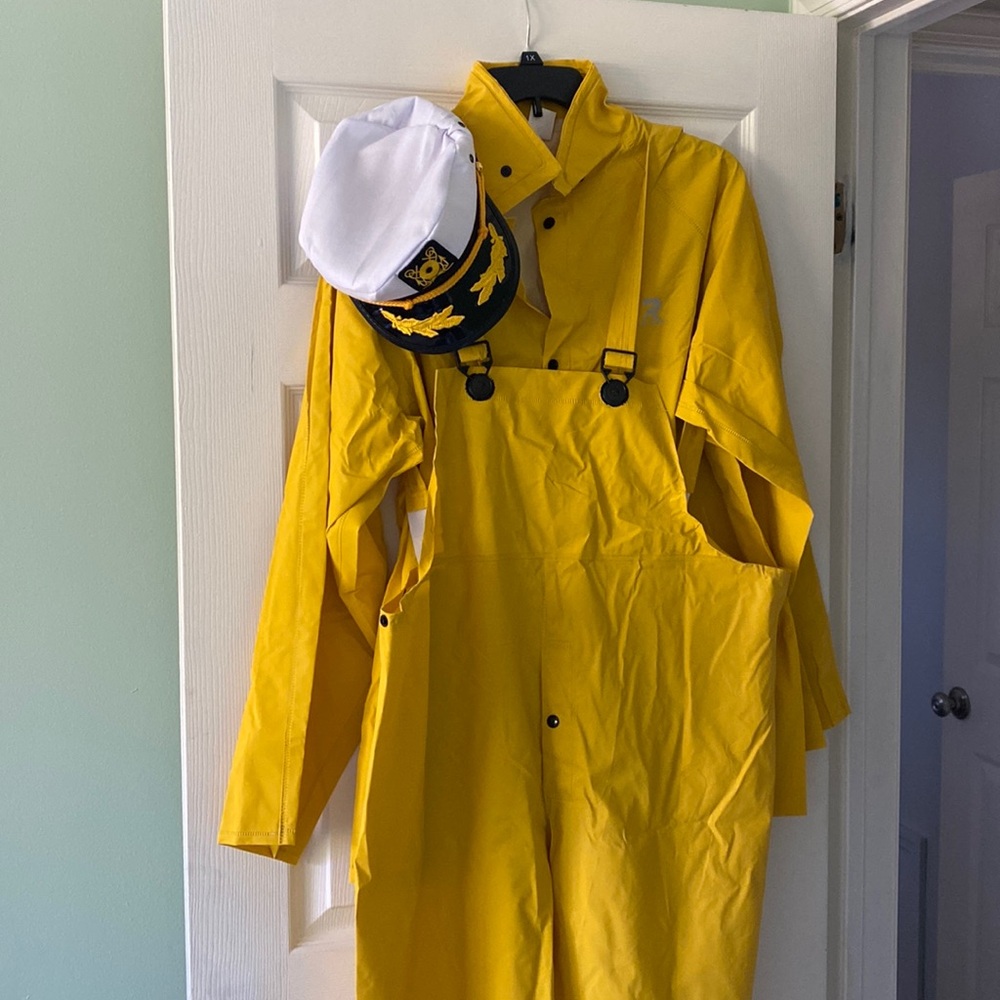 Men’s fisherman sailor Halloween costume 3 piece set